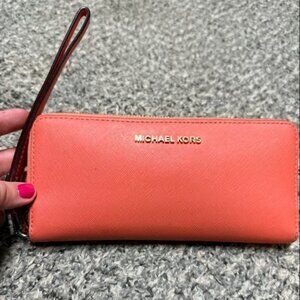 Michael Kors large travel wallet
